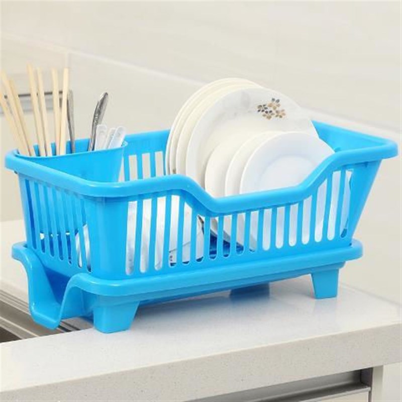 厨房放碗c柜筷碗盆收纳沥水碗架碗碟盘沥水篮滴水漏水塑料大号带