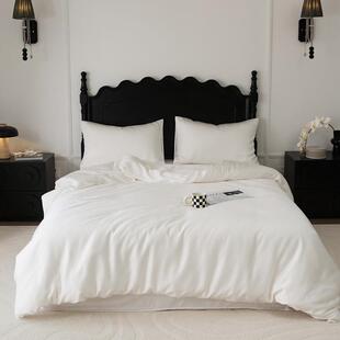 高端60S兰精天丝莱赛尔纤维 纯色春夏被子罩爽滑凉感裸睡单品被套