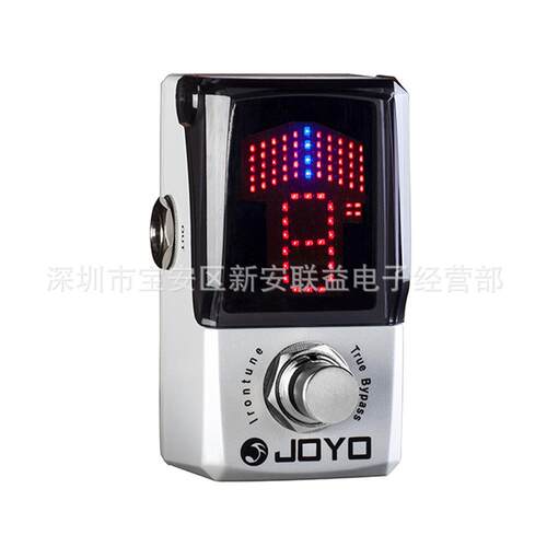 钢铁侠JOYO JF-326 Irontune 调音效果器 电吉他电贝司踏板调音表