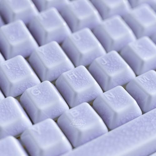 GlazekStudio陶瓷键帽原厂高度裂纹套装组合 字母区 多色可选