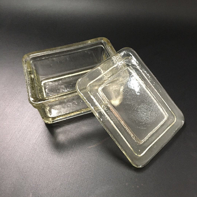 扁方形染色缸 高品质10片载玻片 玻璃染色缸 染色架10片切片盒