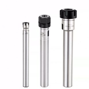 100L车床钻夹头延长杆夹头C25 ER20A 延长杆 直柄加长杆高精度C20