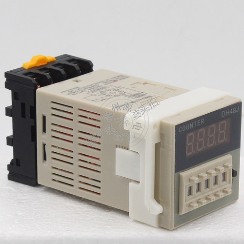 数显计数器 DH48J-8 预置电子计数器220V380v24v 8脚送座 质保3年
