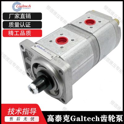 Galtech高泰克3GP系列齿轮泵3GP-G-340-D-EUR-B-N-10-0-G液压油泵