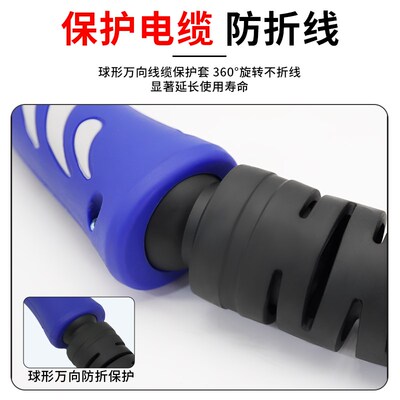 P80枪头LGK100等离子切割焊线枪头直柄不锈钢枪头加长P80割把