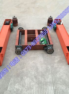 起重机双梁行车端梁头-欧式双环轨链葫芦运行小车环150200300轮