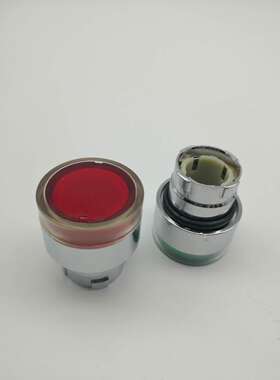 XB2带灯按钮头部ZB2-BW33C BW34C BW35C BW31C BW36红绿黄蓝白