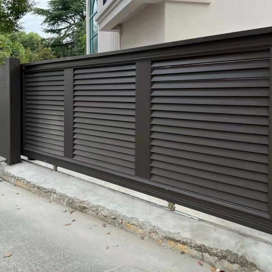 铝合金护栏铝艺护栏阳台栏杆花园别墅庭院围墙围栏新中式简约护栏