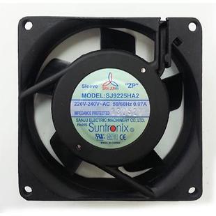 220V 三巨SJ9225HA2 9225双滚珠电力机柜散热风扇风机 SANJUN 原装