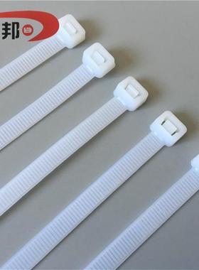 尼龙扎带厂家直销国标8x550mm250条黑色白色捆绑带扎线带束线锁带