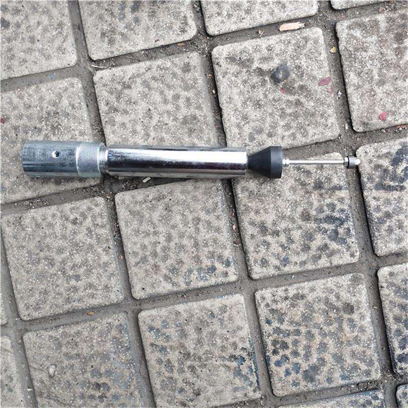 小型管道内除锈设备 管道内壁喷砂器 30-70mm钢管内部喷砂除锈机