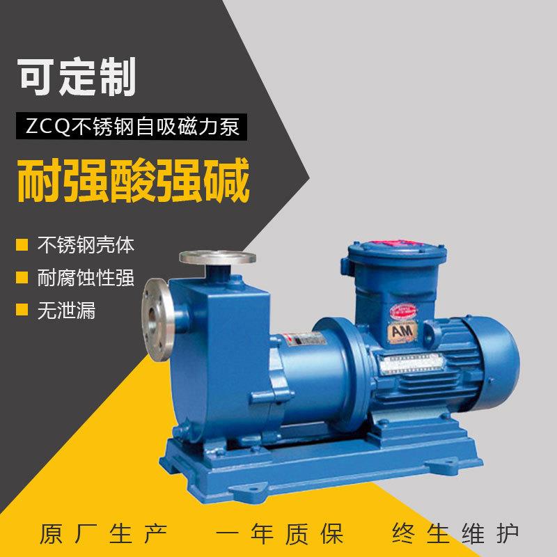ZCQ不锈钢自吸磁力泵 碱液磁力泵 耐酸自吸磁力泵 自吸泵厂家