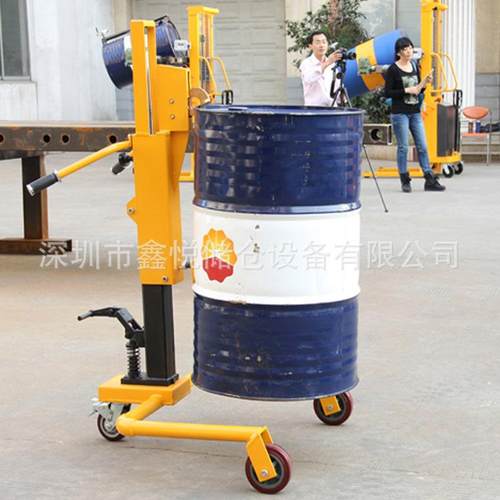 油桶搬运车 脚踏式手动油桶搬运车 DT350A手推油桶车
