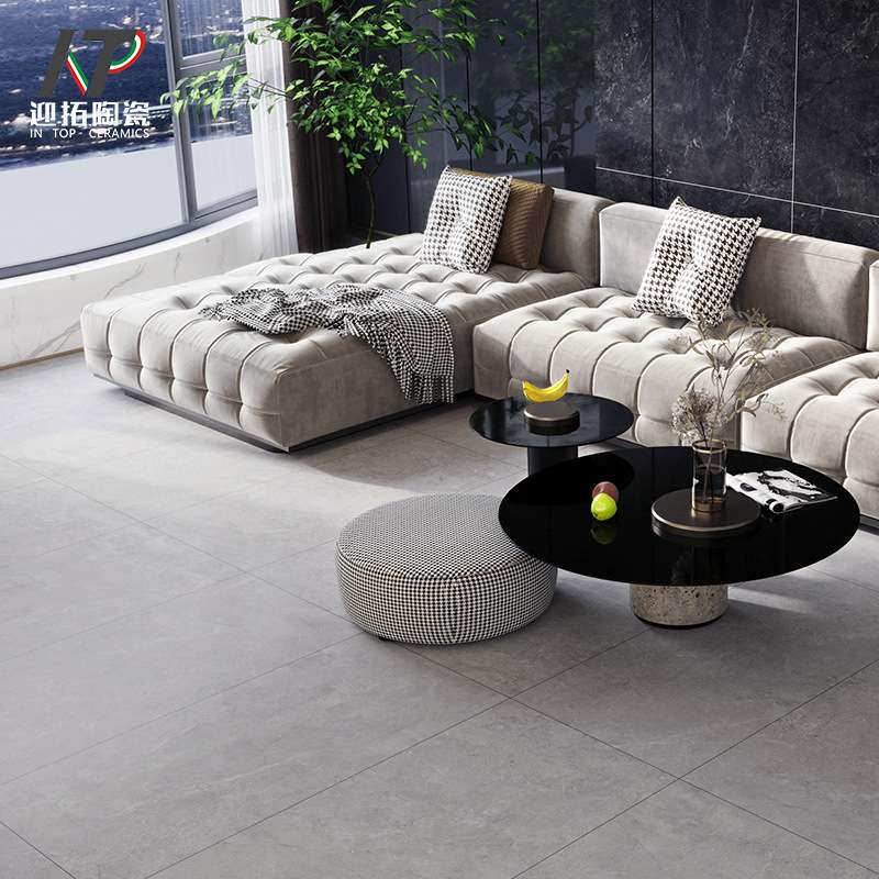 高端全瓷哑光仿古砖质感砖750x1500微水泥瓷砖干粒精抛大户型地砖