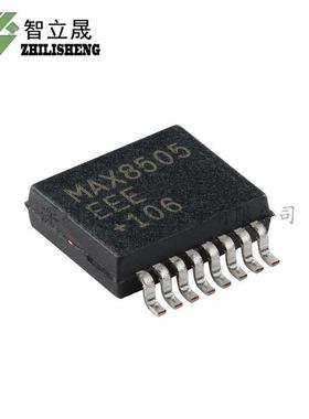 原装MAX8505EEE+T SSOP-16 3A、1MHz 内置开关的降压型调节器芯片