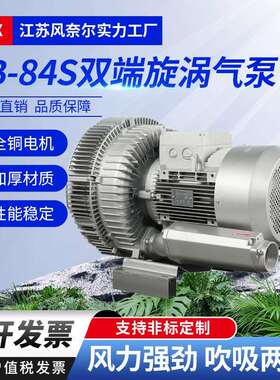 南京双段旋涡气泵RB-84S-211KW粉体输送高压漩涡气泵风机工厂