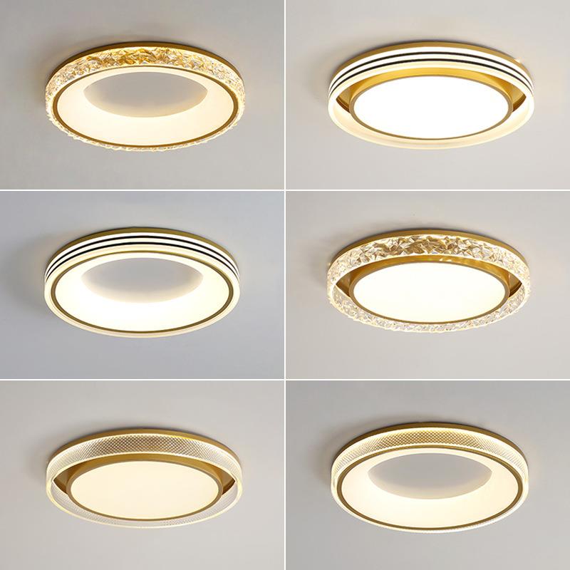 卧室灯吸顶灯新款主卧北欧简约现代创意个性led轻奢家用房间灯具