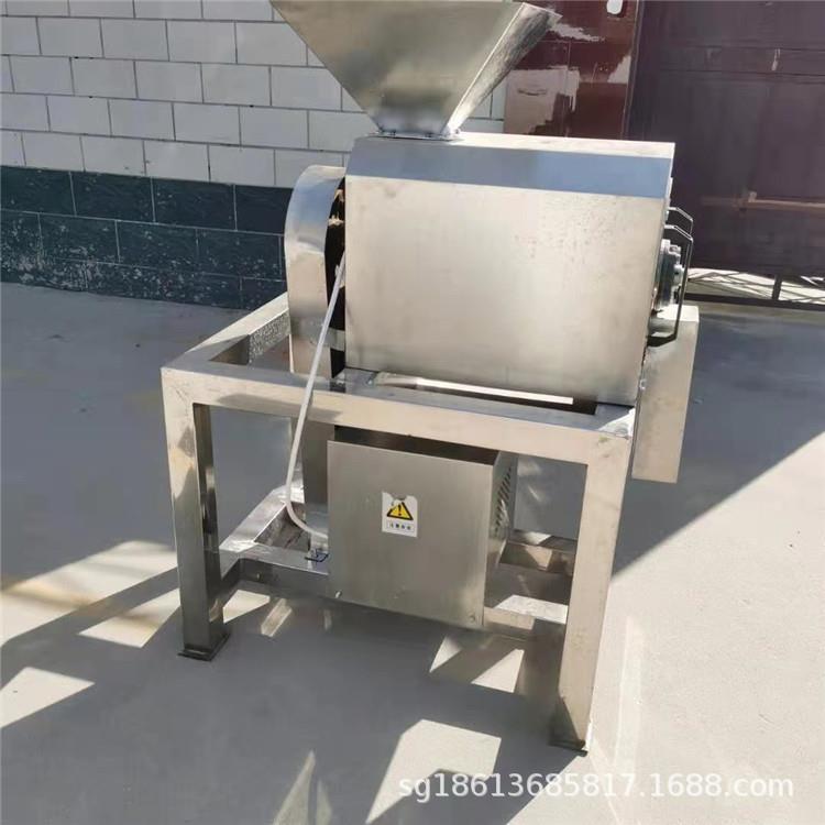 核果类大型打浆机 青枣红枣不锈钢打泥机 自动去皮去籽打浆设备