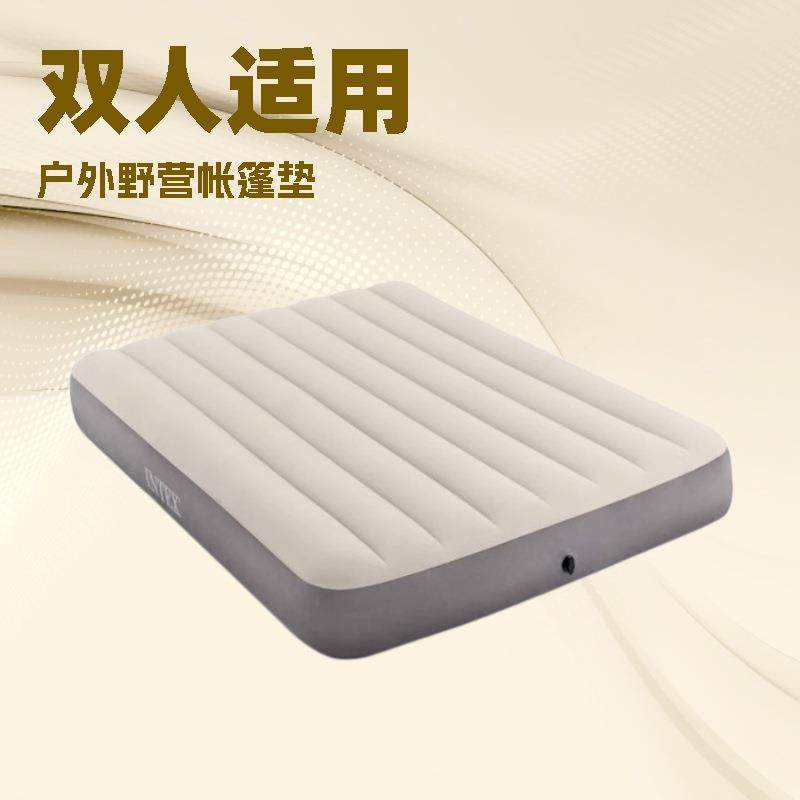 充气床垫自动户外便携折叠床露营用家用植绒耐磨懒人打地铺气床垫