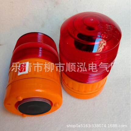 LTD-5088干电池警示灯 LED吸顶式警示灯 磁吸式LED频闪灯