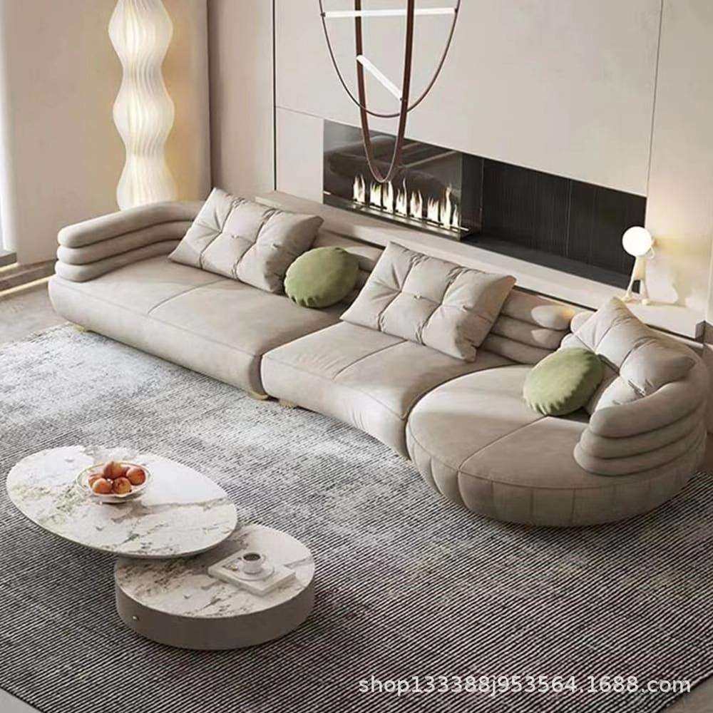 意式极简沙发轻奢大户型免洗布艺沙发客厅弧形转角沙发羽绒设计师,鲜花速递/花卉仿真/绿植园艺,割草机/草坪机,淘宝优惠券,粉丝福利购,淘宝优惠卷