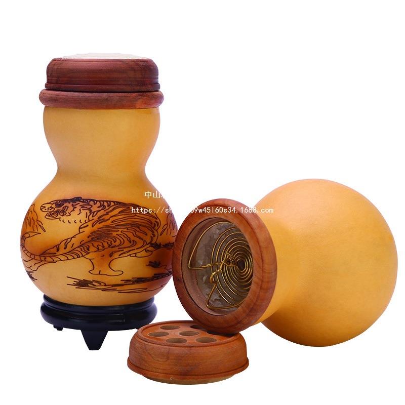 蝈蝈笼子葫芦叫罐虫具过冬竹蛉筒经典款纯手工实木鸣虫大