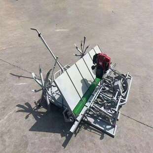 手扶步进式水稻插秧机稻田植栽秧苗种植设备水田厂家直发