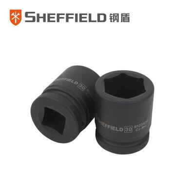 钢盾(SHEFFIELD)S123417六角风动套筒3/4系列六角风动套筒17MM
