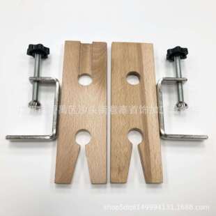 金工桌首饰工作台木固定夹免打孔台面夹持铁夹打金执模木台塞工具