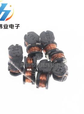 贴片功率电感 不带屏蔽 CD54-68uh 印字680 5.8*5.2*4.5