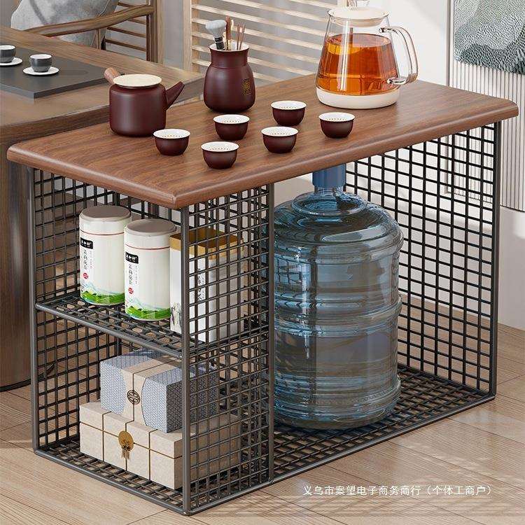 茶台置物架茶室茶几架小户型泡茶桌阳台喝茶小桌子茶具茶壶摆放架