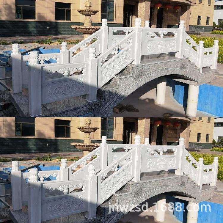 花岗岩石头扶手制作公司 阳台石制栏杆图片 旗台汉白玉栏板多少钱