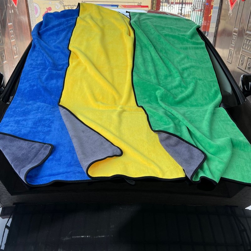 洗车毛巾吸水不掉毛专用特大x加厚无痕不留水印擦车巾专用布洗车