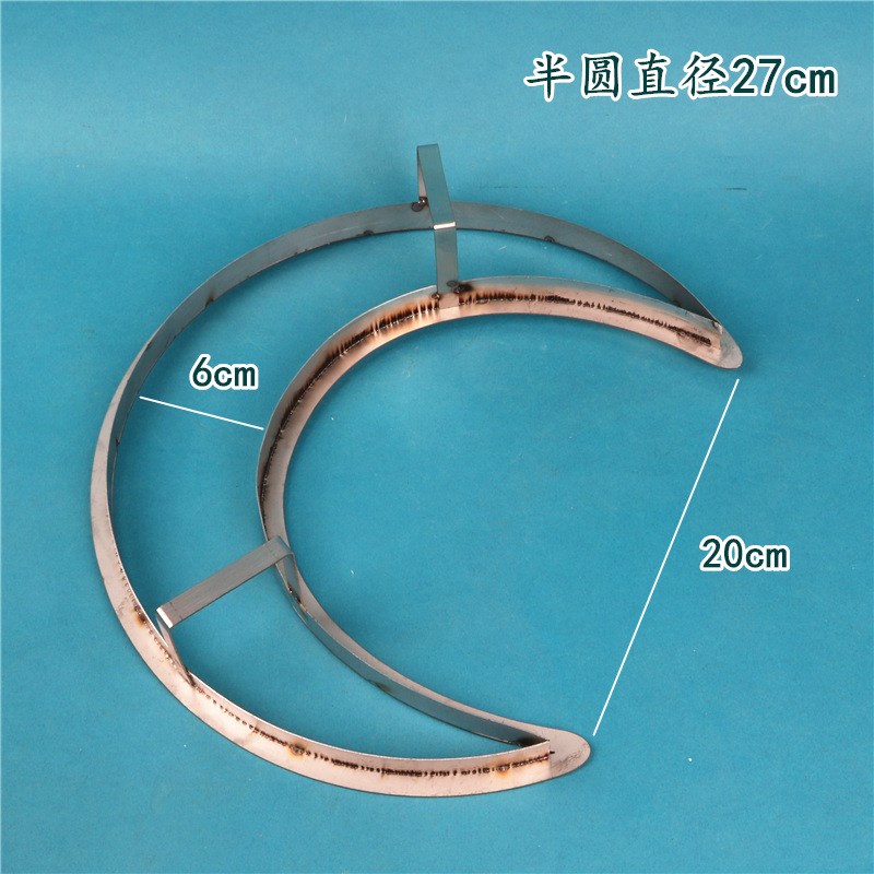 不锈钢圆形模具酒店n厨房菜品肉泥模具冷菜盘式造型创意姿造模具