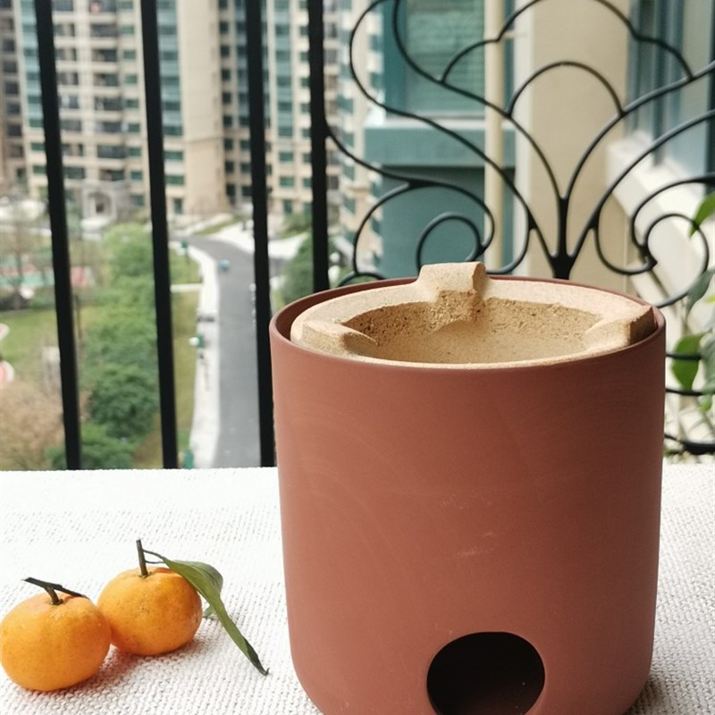 潮州红泥炉d火炭炉煮茶炉围炉煮茶壶炉套粗陶罐罐茶壶炉炭电两