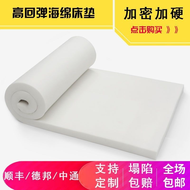 定做高密度e海绵床垫加厚单双人学生宿舍床垫炕垫飘窗榻榻米海绵