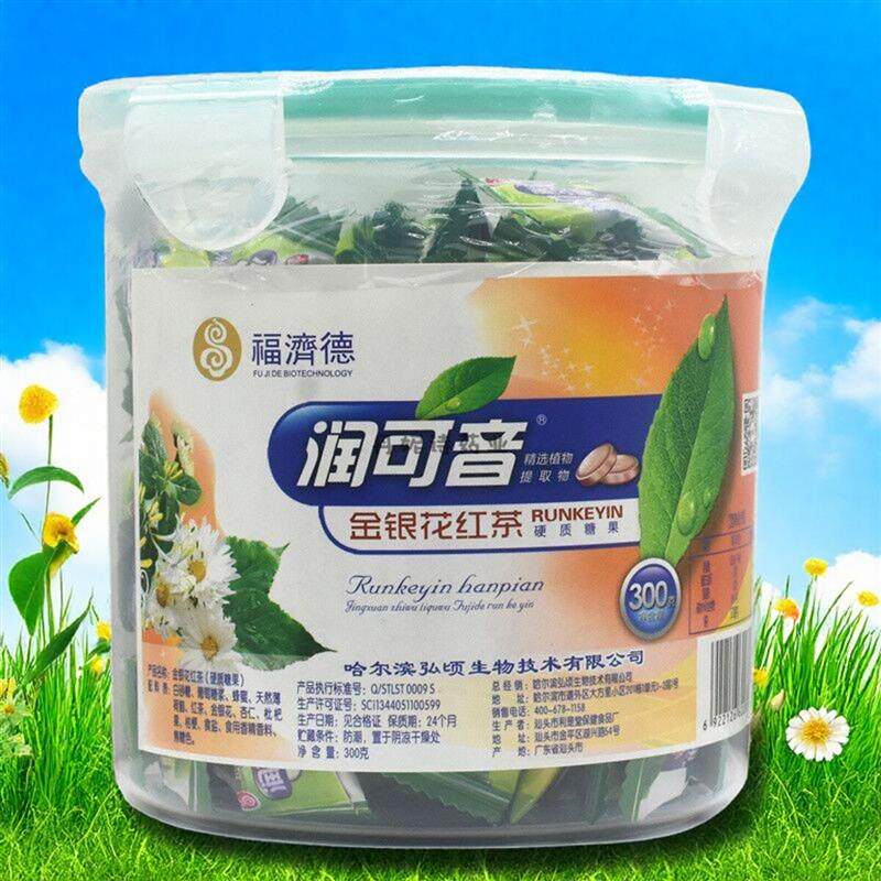 包邮福济德润可音金银花红茶 糖胖大海 蜜炼枇杷糖润雪梨