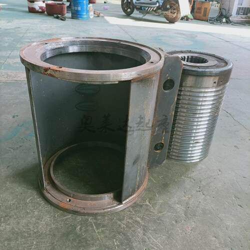 CD/MD型2T9M钢丝绳葫芦中节外罩双法兰防绕绳卷筒