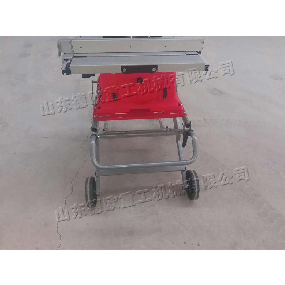 小型铝材切割机 自动木工家装断木锯 便捷式圆棒直线导轨推台锯