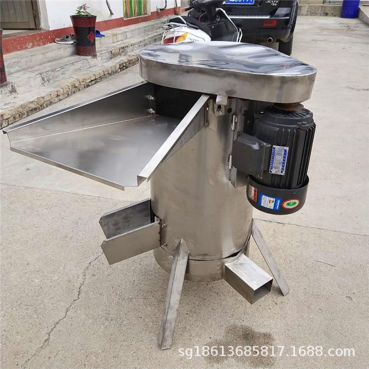 立式酸枣去核机 核果脱核使用大型水果去核机 不锈钢果肉粉碎机