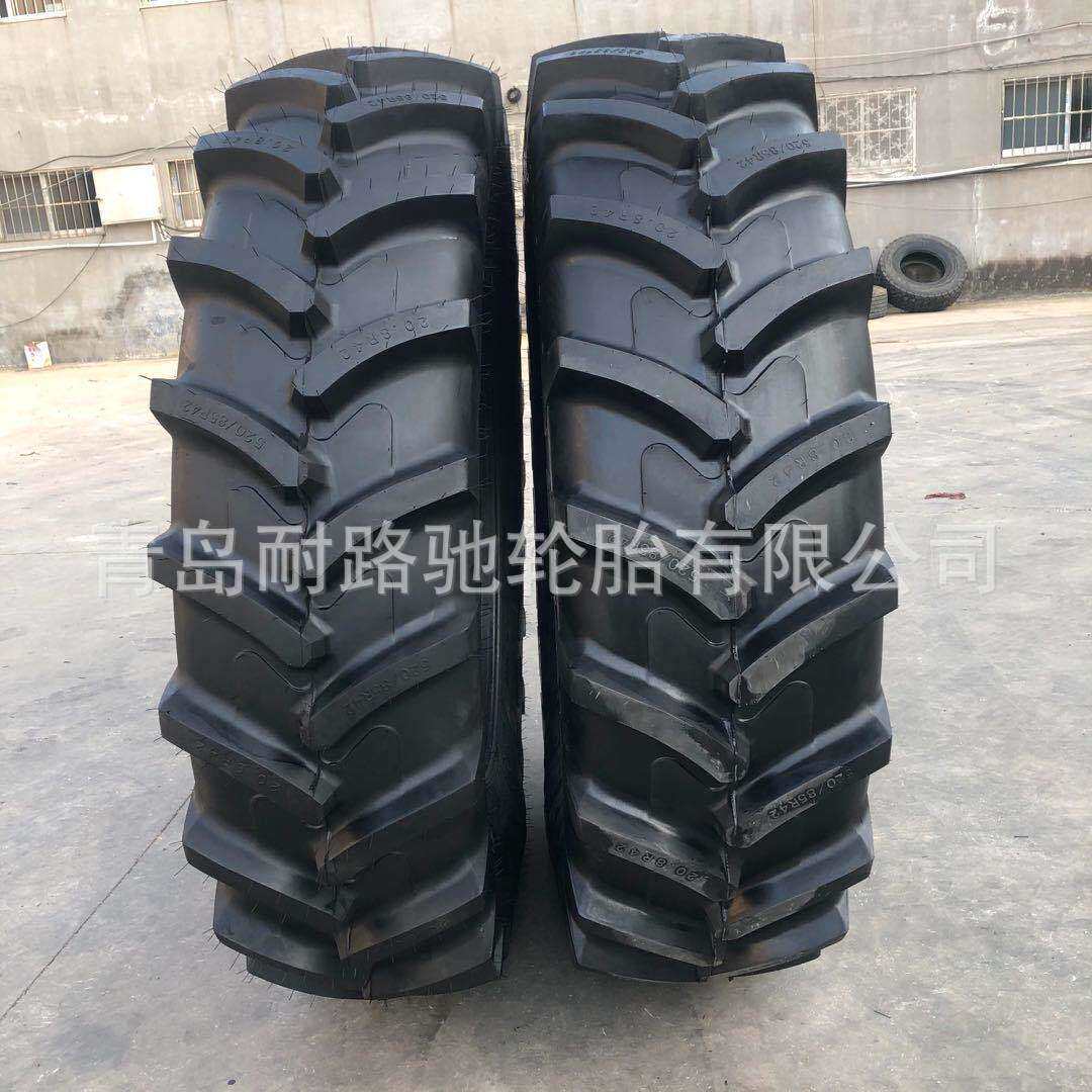380/70R24 人字花纹半钢子午线轮胎 大型拖拉机轮胎