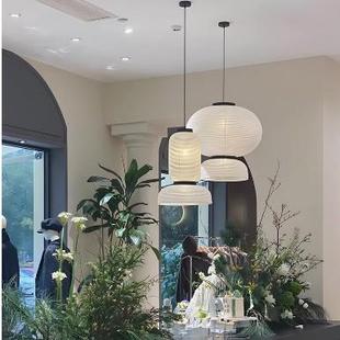 丹麦Tradition JH3野口勇日式复古禅意民宿茶室餐厅卧室宣纸吊灯