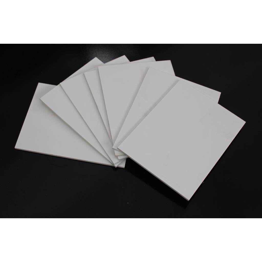 厂家直销8mm厚阻燃PVC发泡板雕刻板安迪板雪佛板