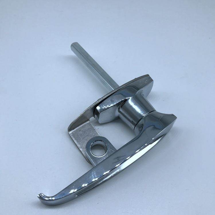 MS315-2A无锁芯带挂把手锁，电柜门锁，控制柜门把手，配电箱锁