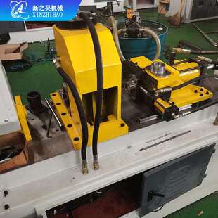 厂家40全自动缩管机管材去毛刺高速立式单工位数控缩管机设备