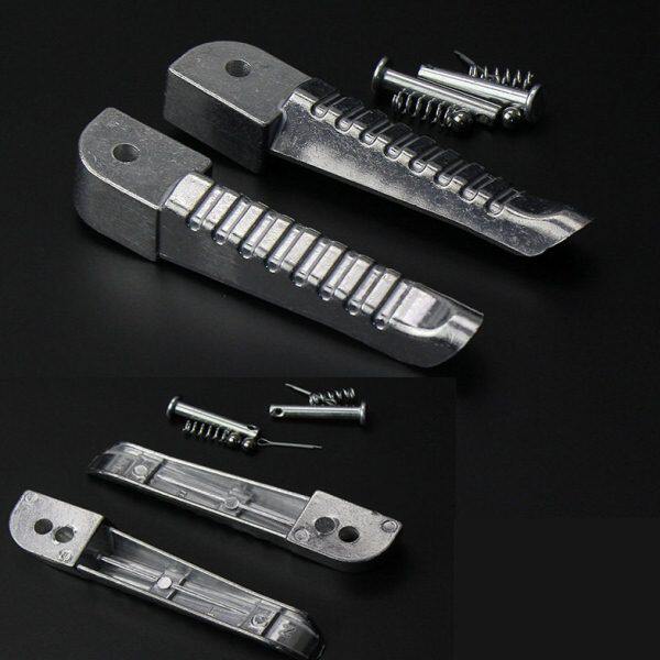 大小帅哥脚蹬未战摩托车电动车铝搁脚跑车踩脚铝合金伸缩脚踏板