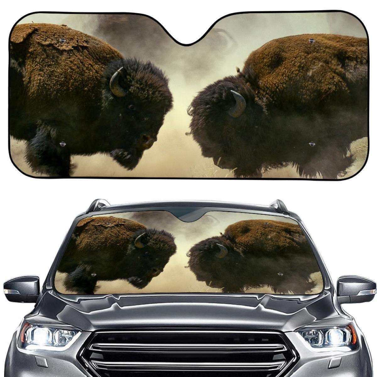 2024新款汽车遮阳板北美麝牛吸盘遮阳前挡玻璃薄款防晒隔热板