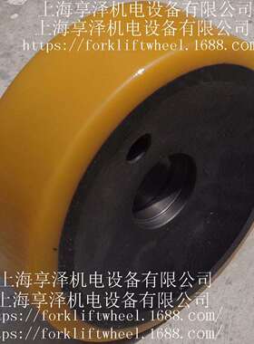 林德前轮负载轮子0009937041 Linde PU实心轮胎 超弹性滚轮