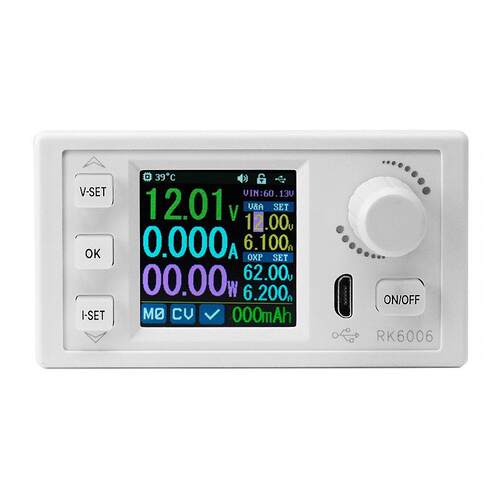RK6006 可调直流稳压维修实验电源恒压恒流6A数显5V/12V/48V