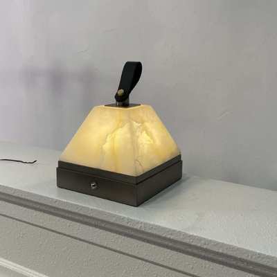 LzmomeDeco轻奢风手提灯拍拍床头小夜灯户外照明露营灯